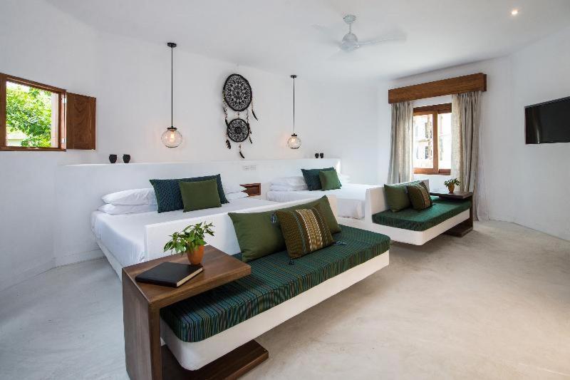 Villas Hm Palapas Del Mar جزيرة هول بوكس الغرفة الصورة