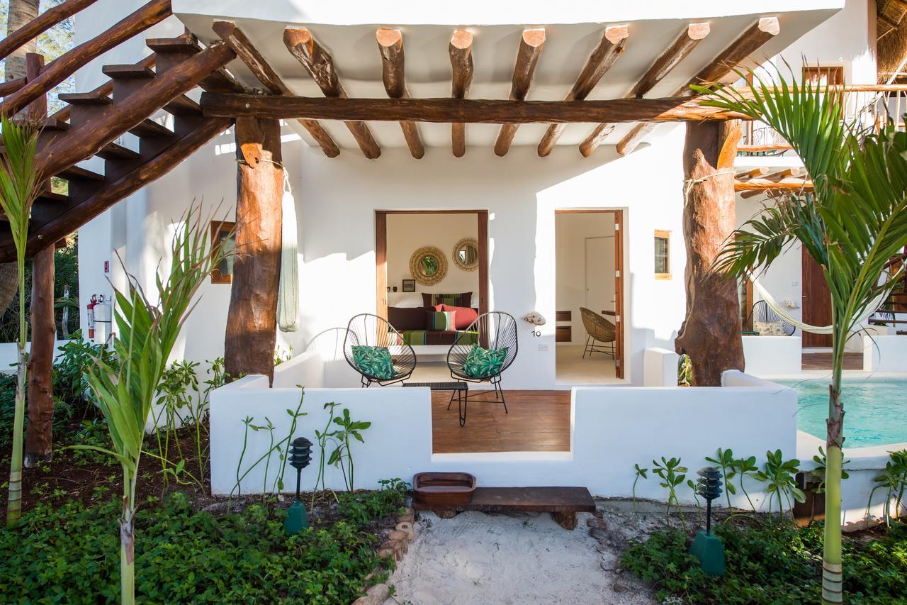 Villas Hm Palapas Del Mar جزيرة هول بوكس المظهر الخارجي الصورة