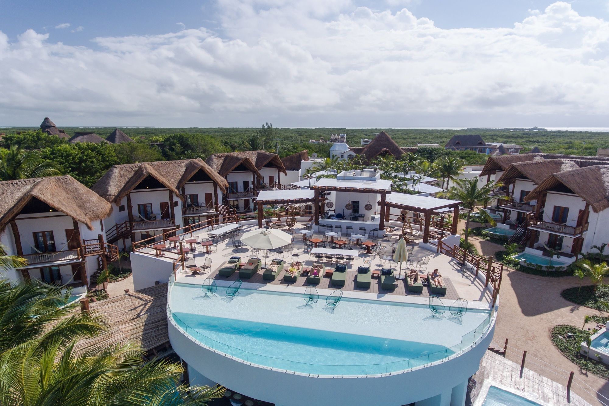 Villas Hm Palapas Del Mar جزيرة هول بوكس المظهر الخارجي الصورة