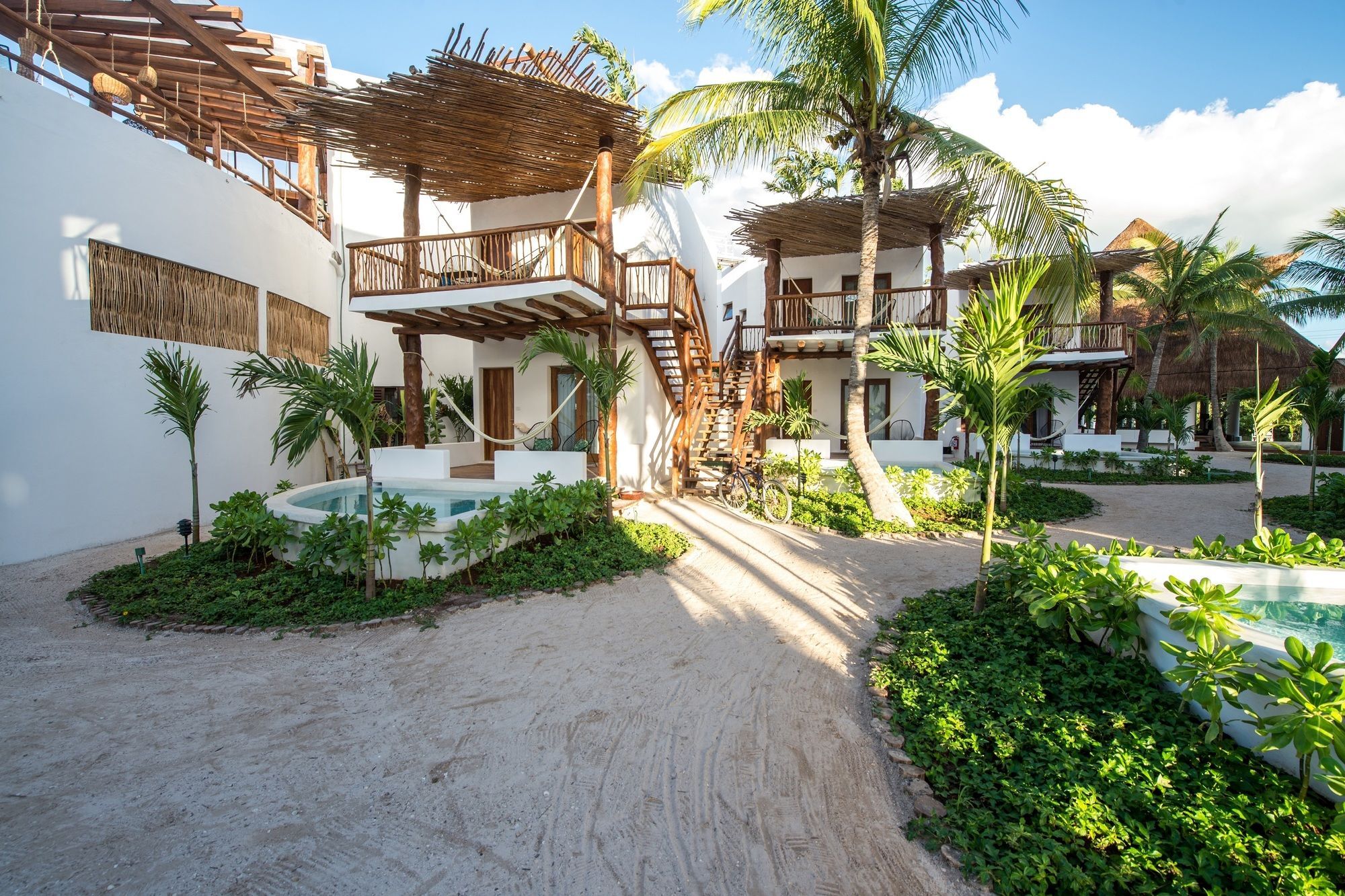 Villas Hm Palapas Del Mar جزيرة هول بوكس المظهر الخارجي الصورة