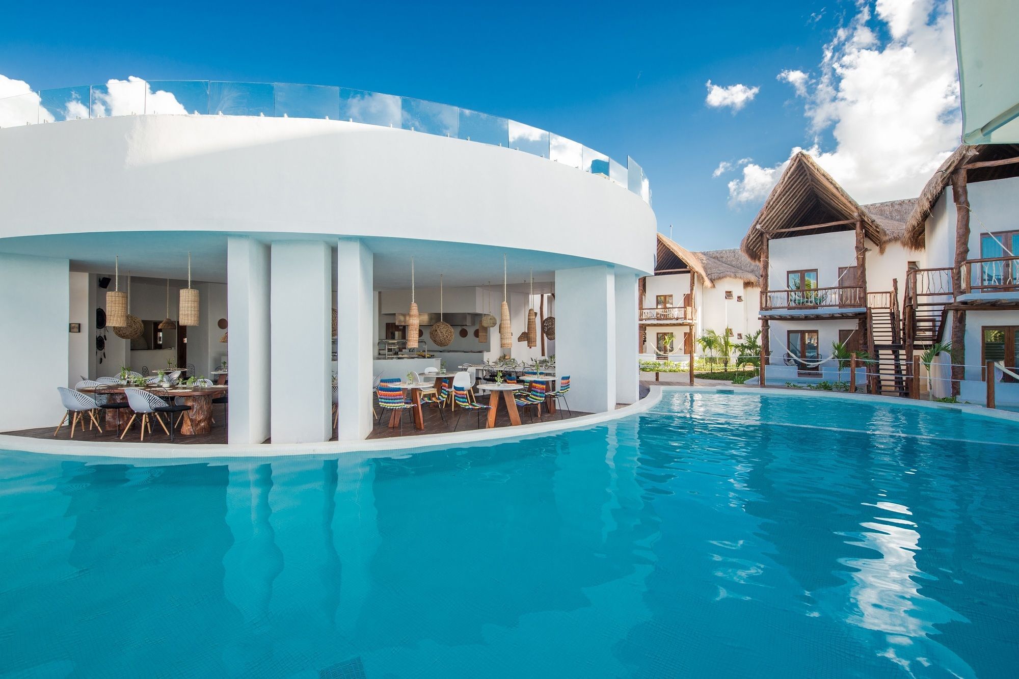 Villas Hm Palapas Del Mar جزيرة هول بوكس المظهر الخارجي الصورة