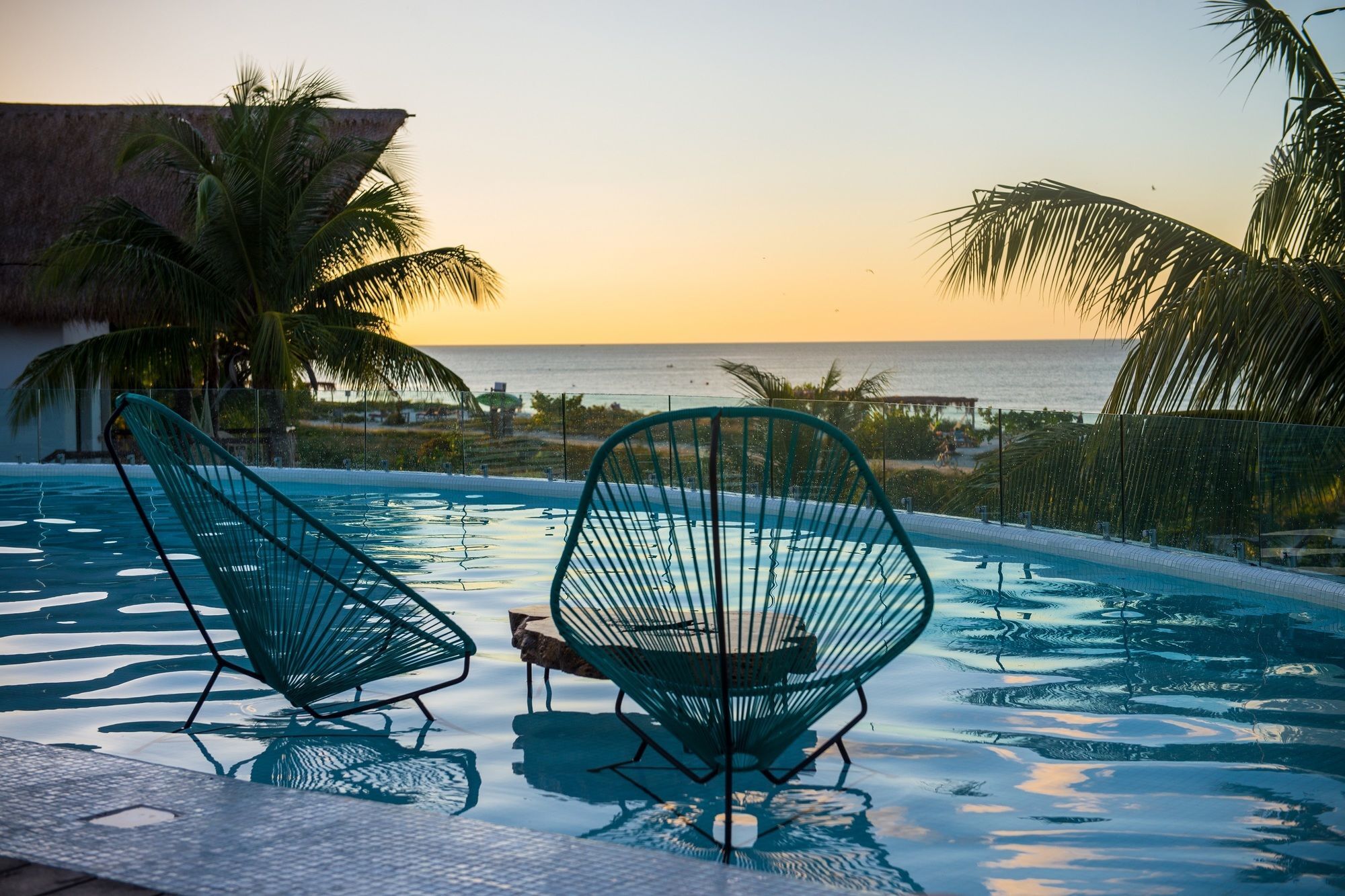 Villas Hm Palapas Del Mar جزيرة هول بوكس المظهر الخارجي الصورة